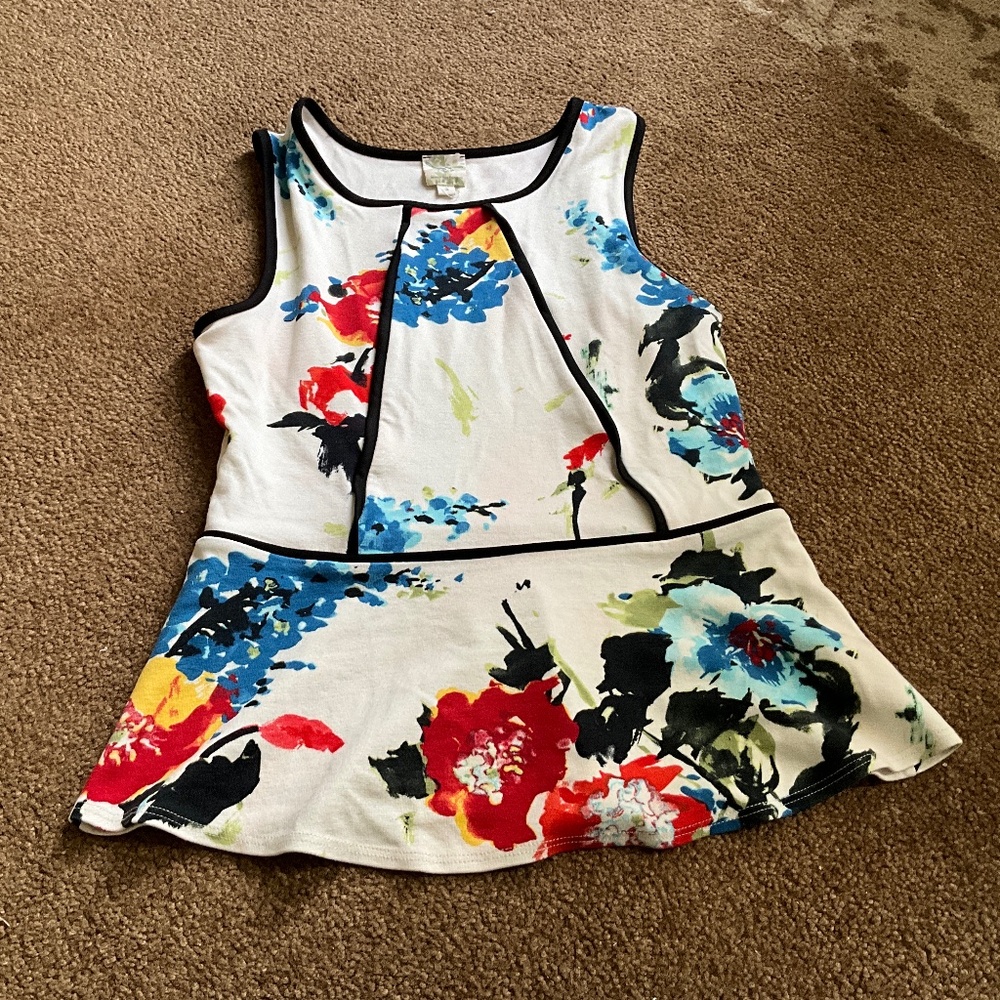 Beautiful sleeveless shirt from Anthro